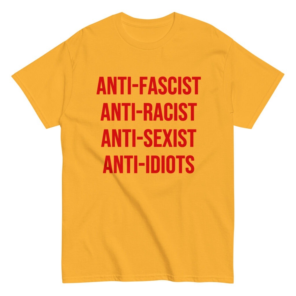 Camiseta Anti Idiots