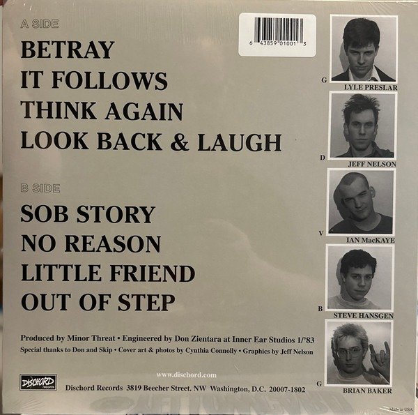 Minor Threat - Out Of Step - Imagen 2