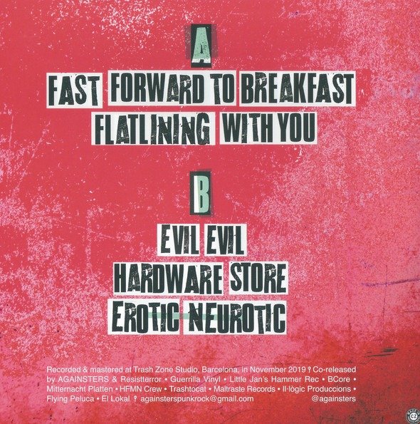 Againsters - The Breakfast EP - Imagen 2