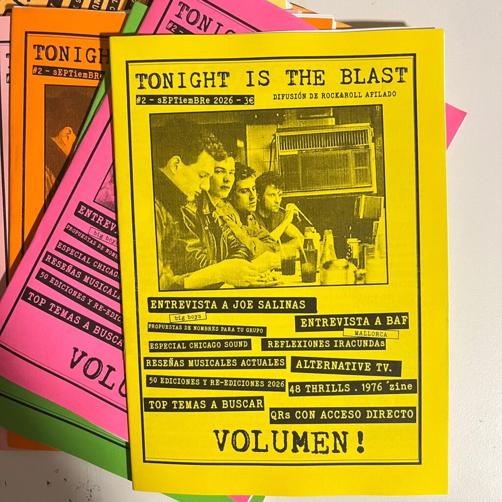 fanzine tonight is the blast 2 fanzine punk hardcore