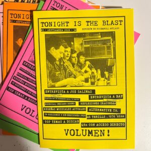 fanzine tonight is the blast 2 fanzine punk hardcore