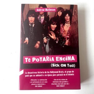 te potaria encima libro punk