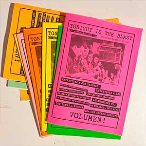 Tonight is the Blast 2 Fanzine Punk Tonight is the Blast
