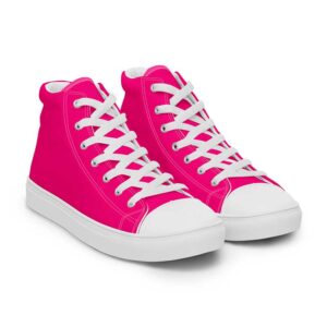 zapatillas punk rock rosas